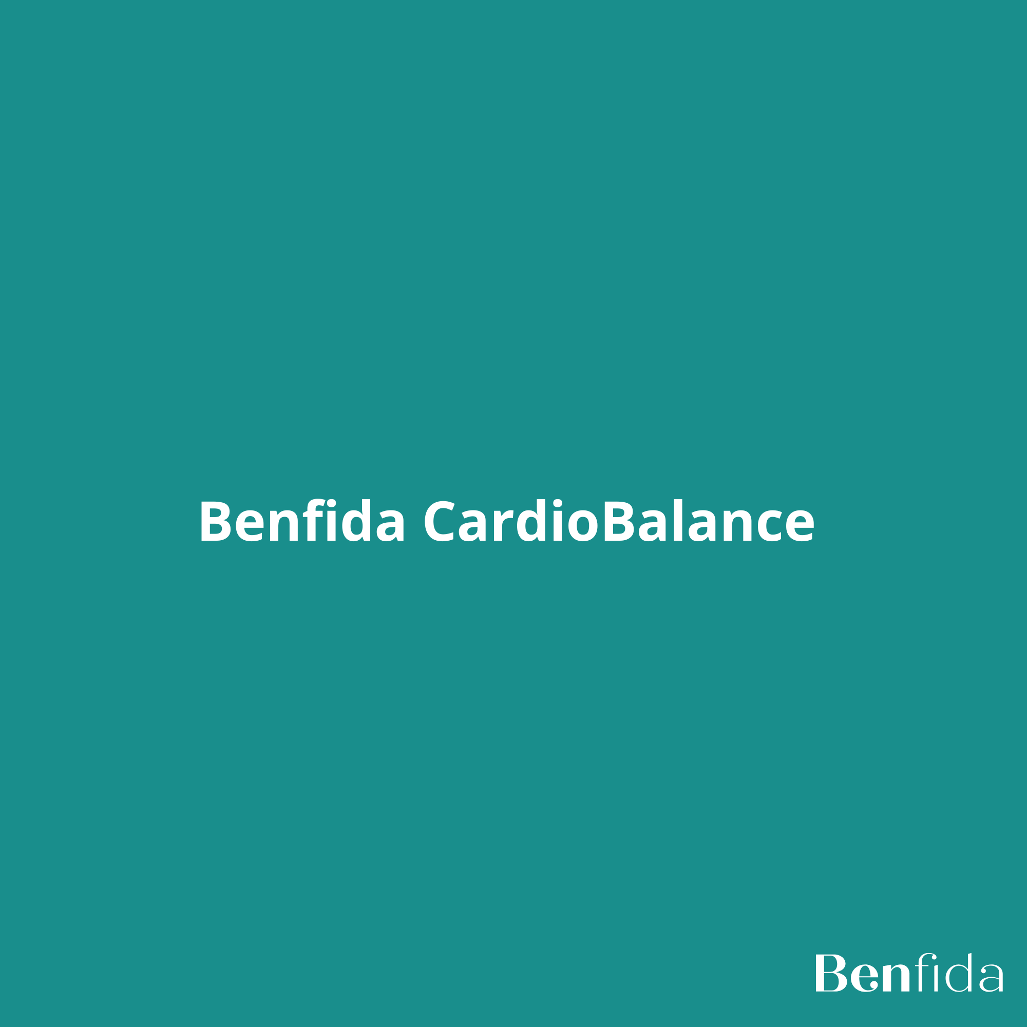 Benfida CardioBalance protocol
